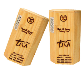 Trà ô long hộp gỗ - Công Ty TNHH Tâm Châu